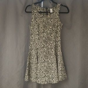 Leopard print dress